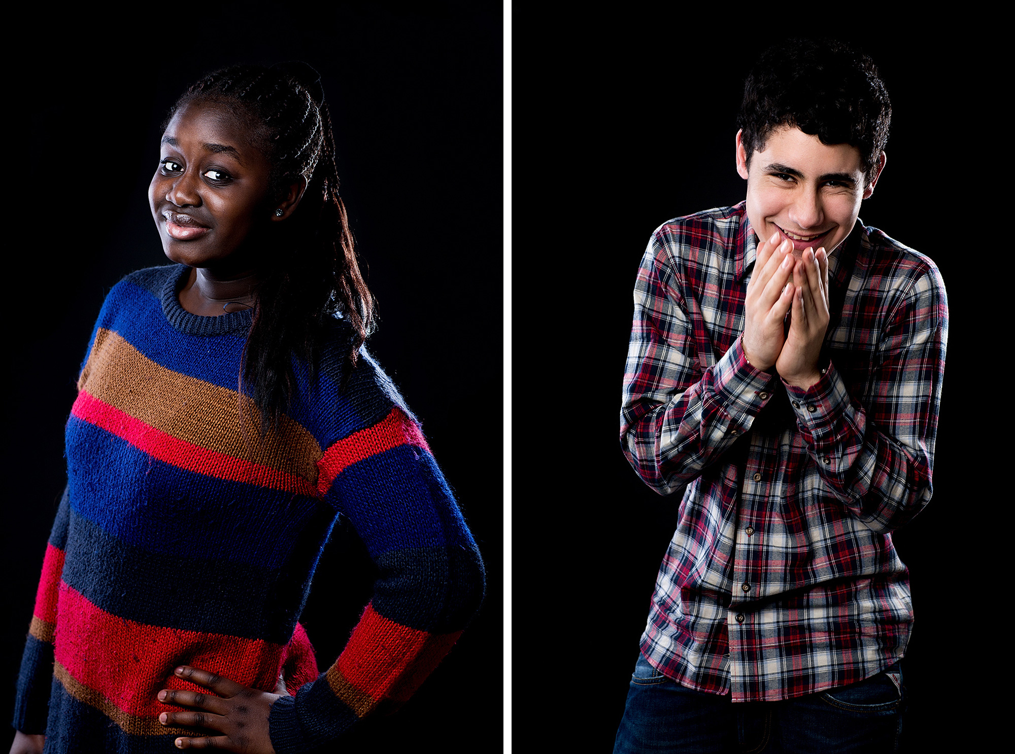 Portraits for the project Mentor: Mitt framtida boende for JM by Oskar Allerby